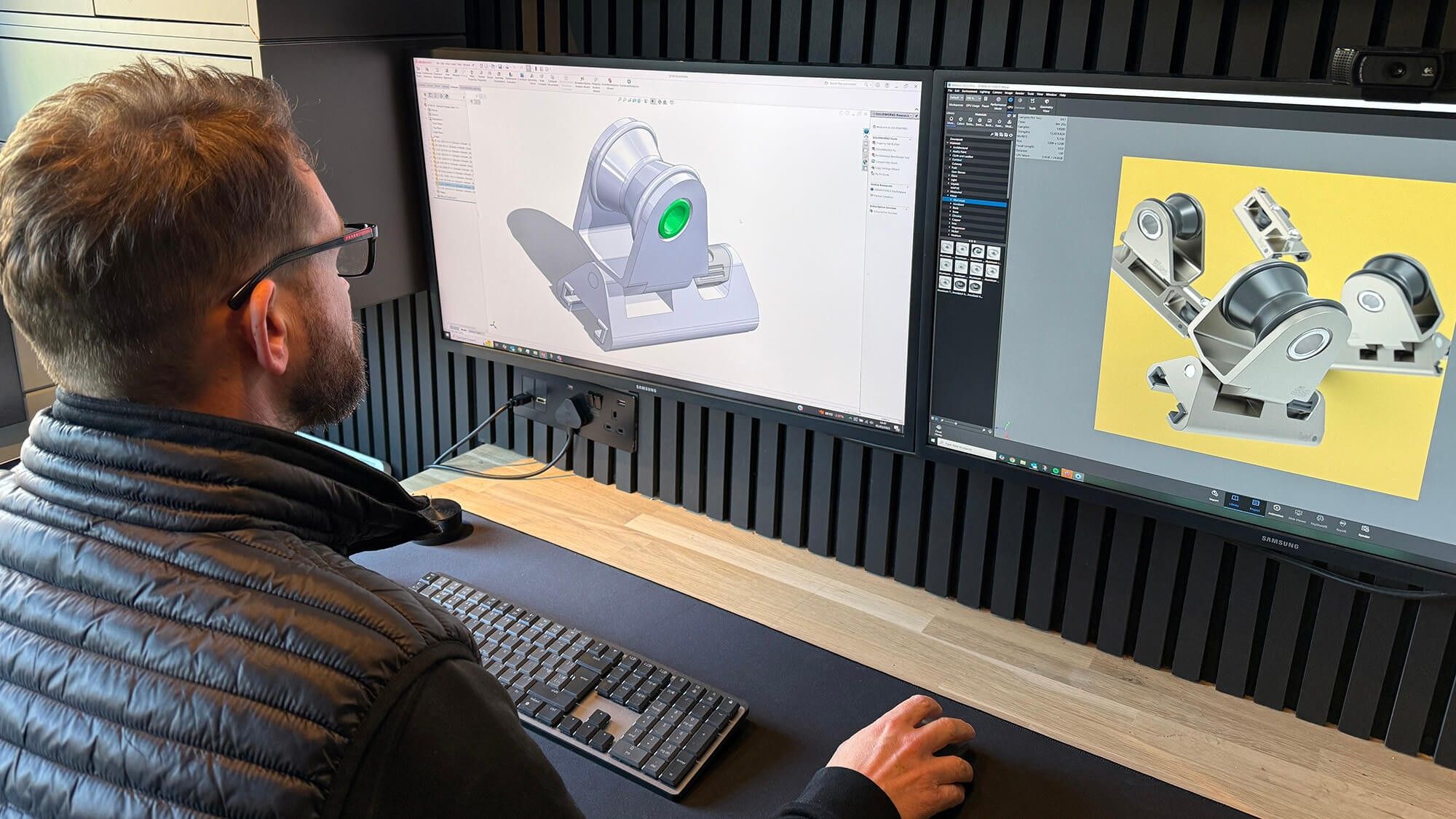 Solidworks on screen