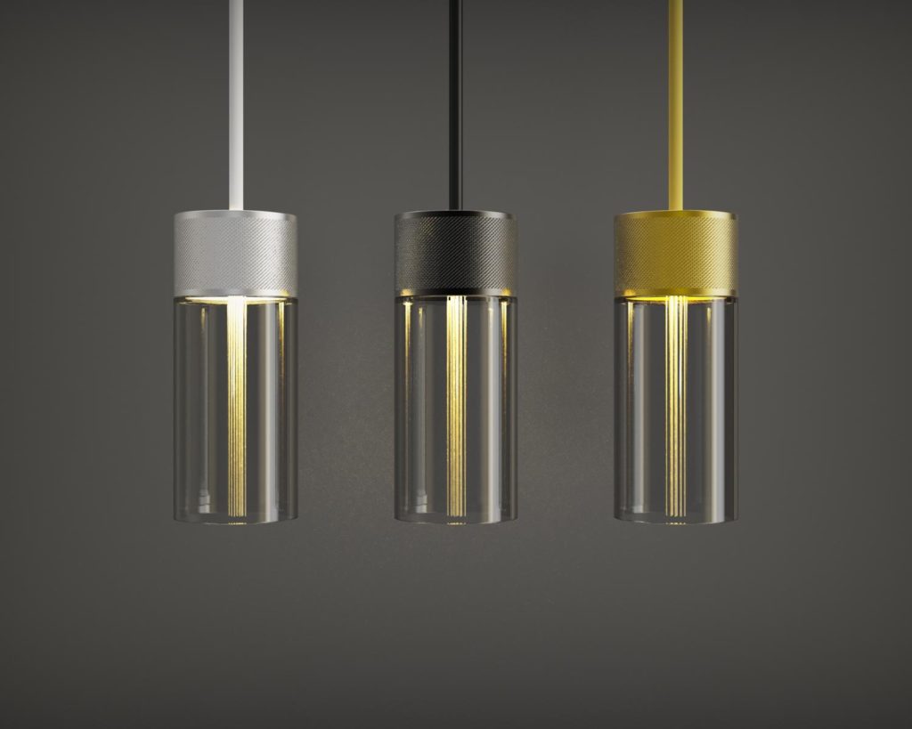 CGI of pendant lights