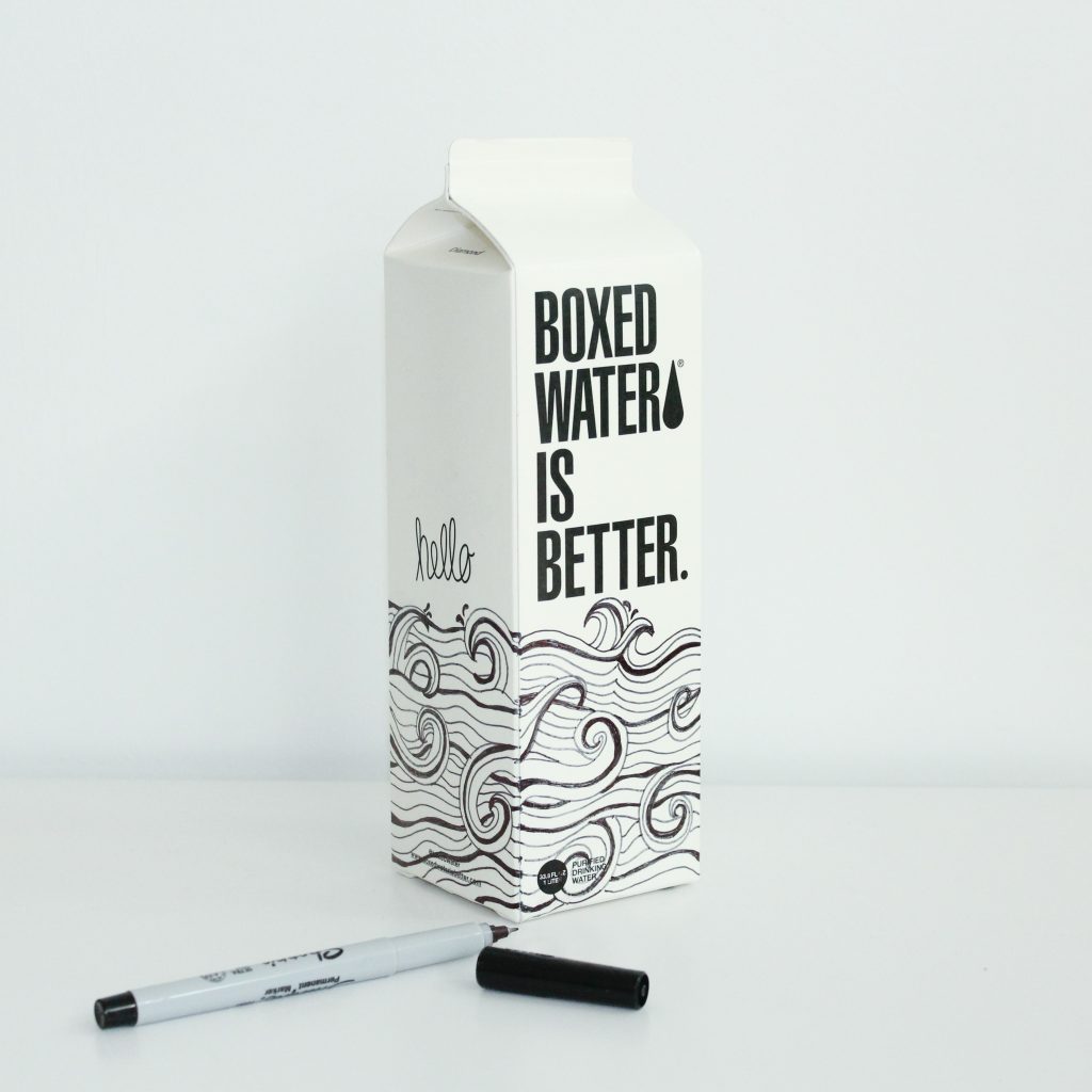 Boxed water